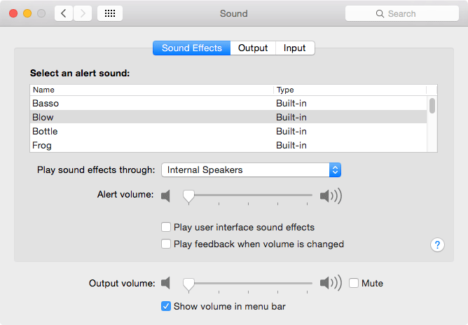 Bitperfect with Mac OSX - Sound Effects